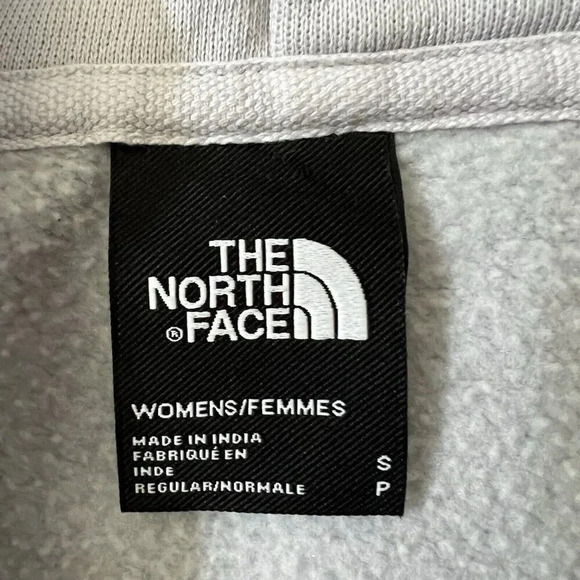 The North Face Women’s Garment Dye Half Zip Hoodie Size Small Dusty Periwinkle - Picture 6 of 10